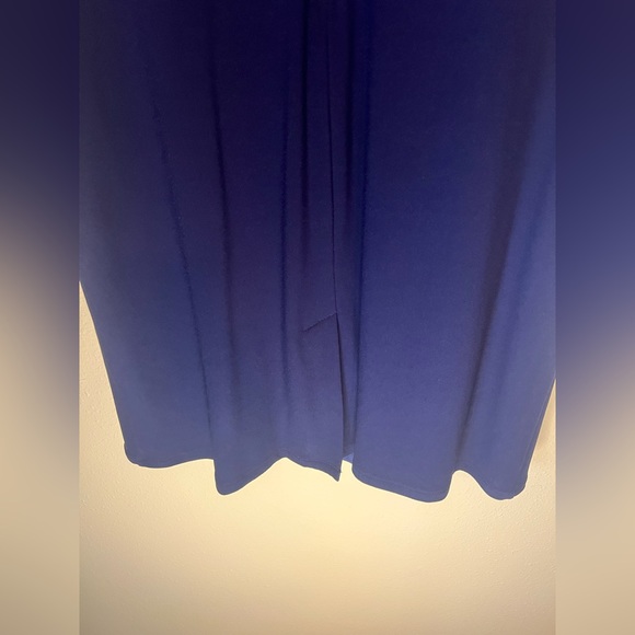 VINCE CAMUTO Women's Formal Sleeveless Navy Sheath Dress Size 14 - Picture 7 of 10